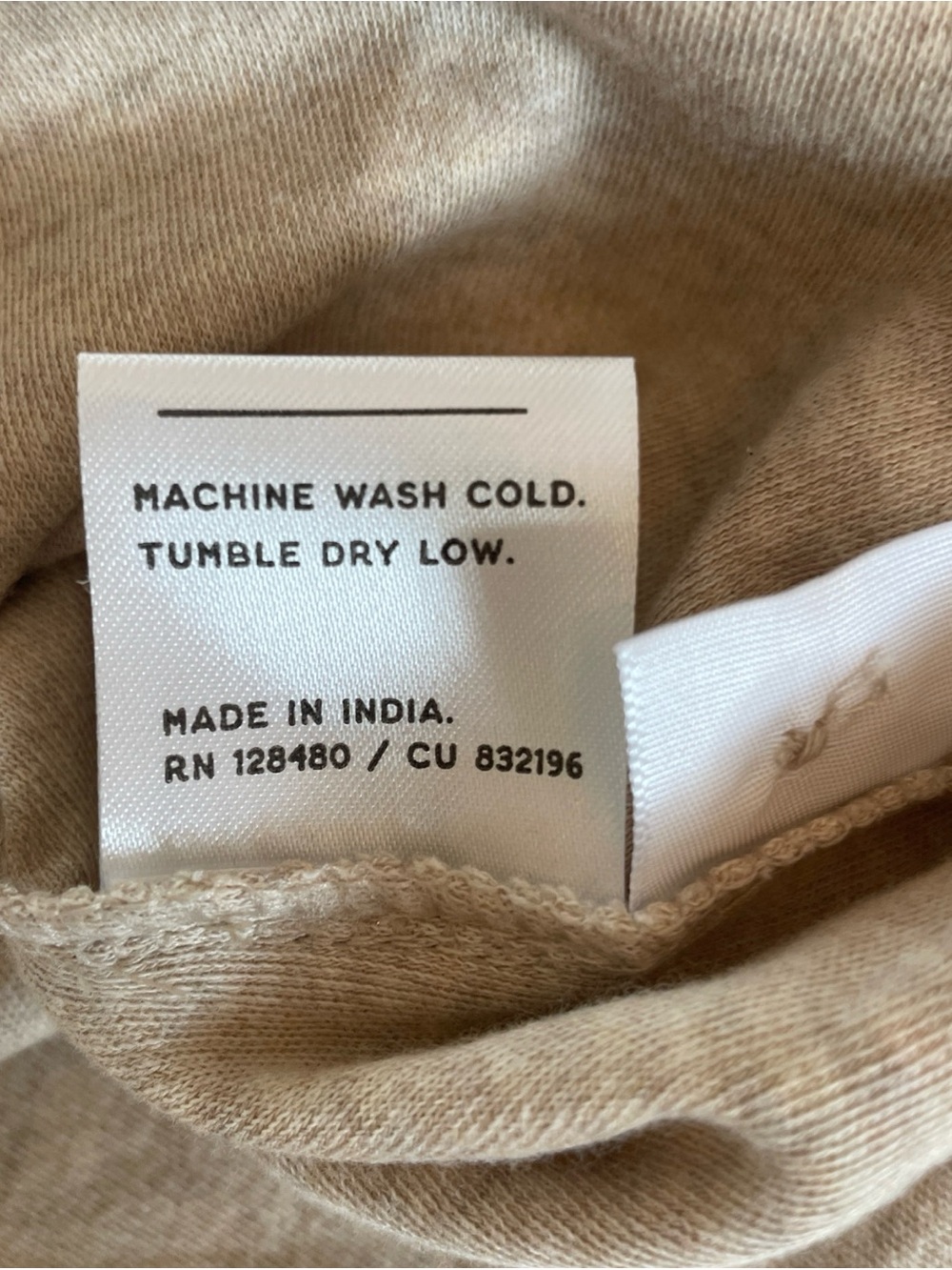 Pact Organic Cotton Airplane Travel Set Cardi Wide Leg Pant Oatmeal Heather 3XL - Picture 8 of 16